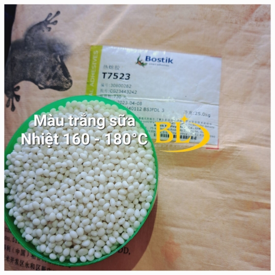 KEO HẠT DÁN CẠNH MÀU TRẮNG SỮA - BOSTIK  T7523 - NHIỆT ĐỘ TRUNG