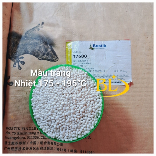KEO HẠT DÁN CẠNH MÀU TRẮNG - BOSTIK T7680 - NHIỆT ĐỘ CAO
