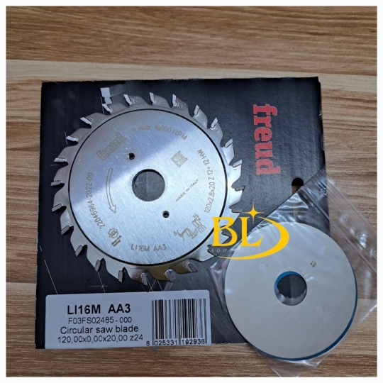 Lưỡi cưa mồi Freud - 120x2.8x20 Z12+12HW  - LI16M AA3